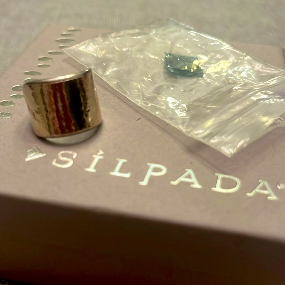 Rare Authentic Silpada.925 Sterling Silver Ring